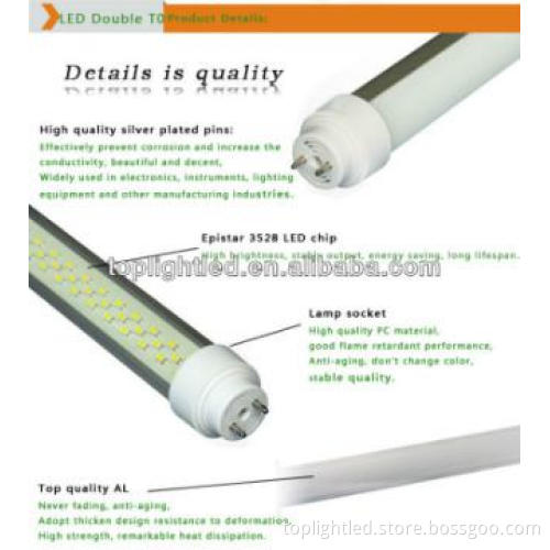 8ft T10 LED lamp double shine
